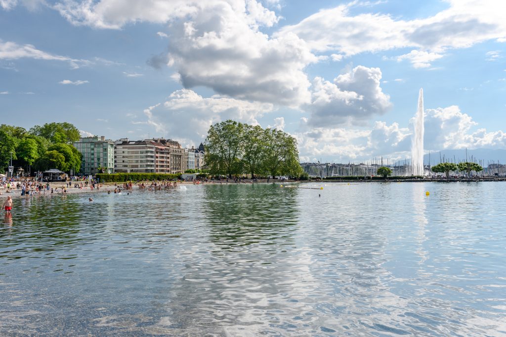 beaches in Geneva